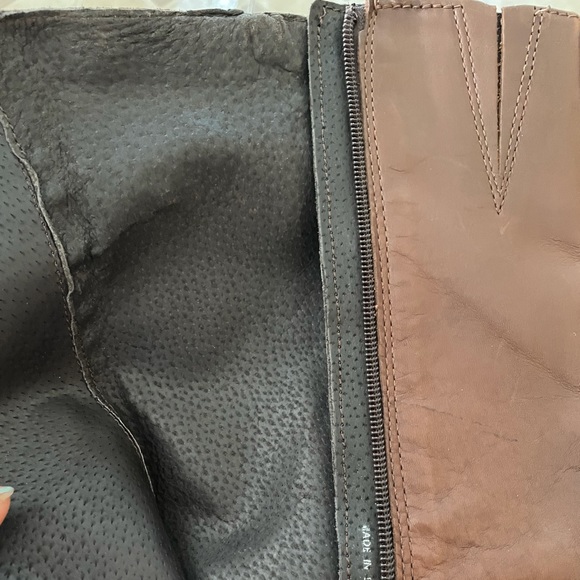 Aldo Brown Tall Leather Boots - Picture 11 of 11